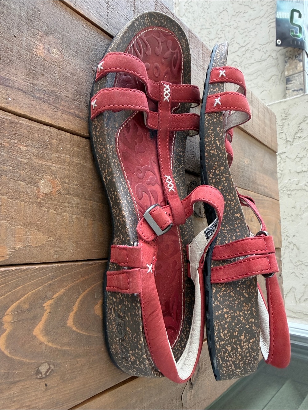 Cute Red Teva Sandals - Picture 4 of 8
